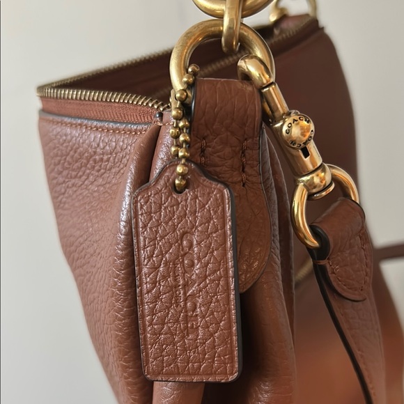 Coach Brown Leather Shoulder Bag - Picture 7 of 10